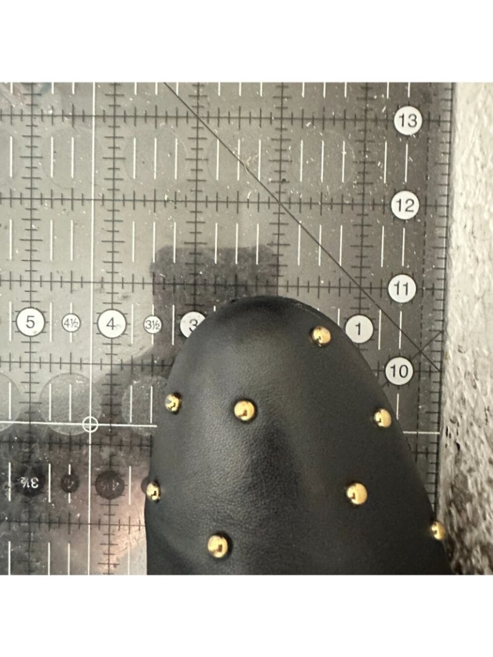 See By Chloe Women Size EU 39.5 US 9.5 Black Suede Gold Studded Mules Sandal - Picture 13 of 13
